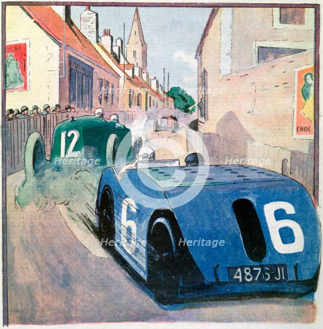 French Grand Prix, Circuit de Touraine, Tours, France, 1923. Artist: Unknown