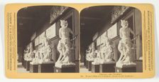 French Historic Sculpture; Room 11 Art Institute, 1893. Creator: Henry Hamilton Bennett