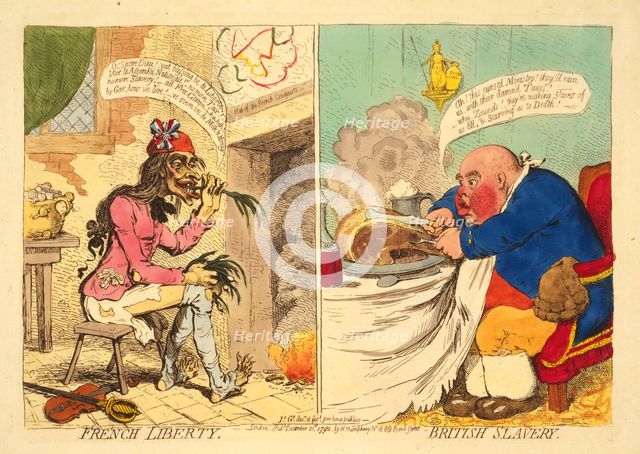 French Liberty - British Slavery, 1892.