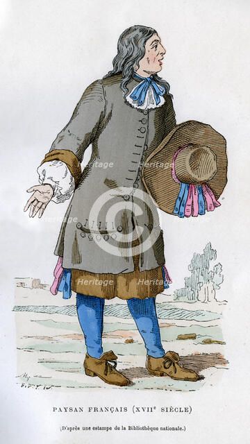 French peasant, 17th century (1882-1884). Artist: Unknown