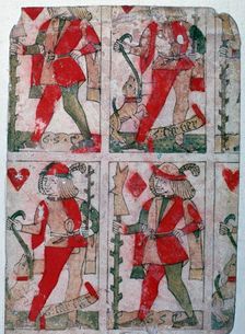 French playing cards, 15th century