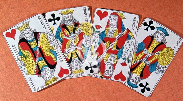 French playing cards, 19th century. Artist: Unknown