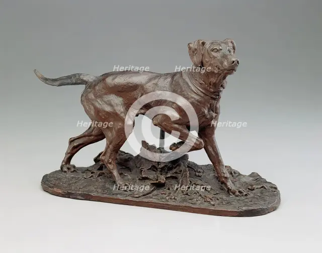 French Pointer, 1863. Creator: Pierre-Jules Mene.