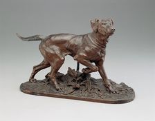 French Pointer, 1863. Creator: Pierre-Jules Mene
