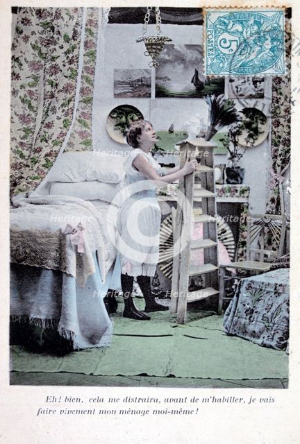 French Postcard, c1900. Artist: Unknown
