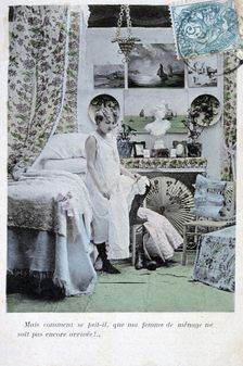 French Postcard, c1900