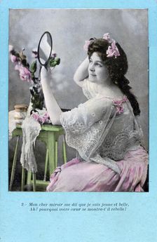 French postcard, c1900