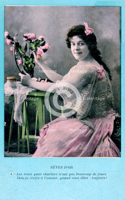 French postcard, c1900. Artist: Unknown