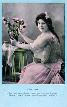 French postcard, c1900