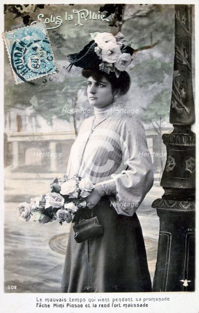 French postcard, c1900. Artist: Unknown
