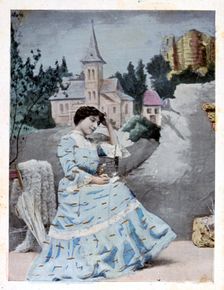 French postcard, c1900