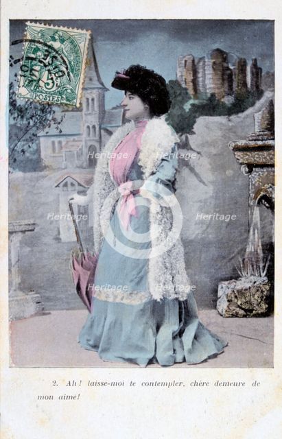 French postcard, c1900. Artist: Unknown