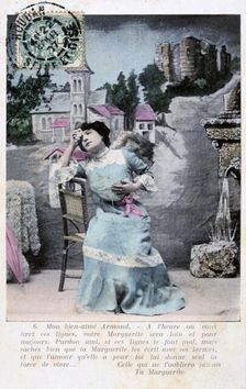 French postcard, c1900