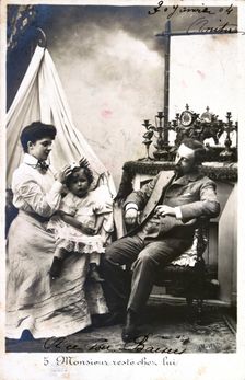 French Postcard, c1900
