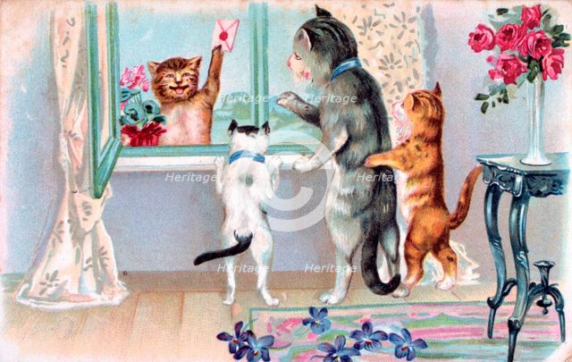 French Postcard, c1900. Artist: Unknown