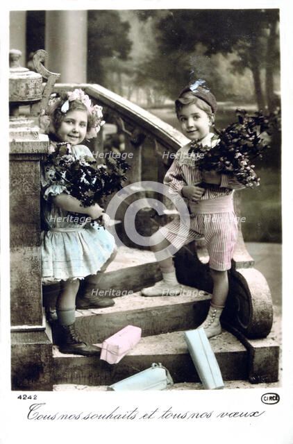 French Postcard, c1900. Artist: Unknown