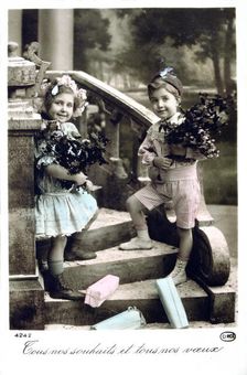 French Postcard, c1900