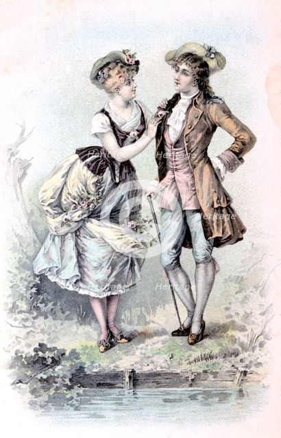 French Postcard, c1900. Artist: Unknown