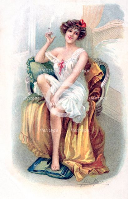 French Postcard, c1900. Artist: Unknown