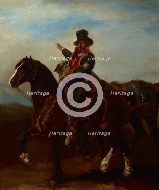 French Postillion I, between 1833-1834. Creator: Piotr Michalowski.