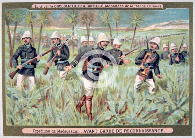 'French Reconnaissance Troops, Madagascar Expedition', 1883-1896. Artist: Unknown