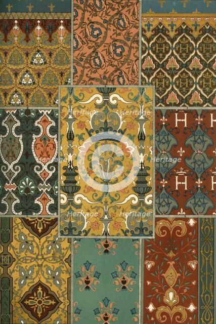 French Renaissance carpet painting, (1898). Creator: Unknown.