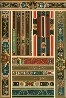 French Renaissance ceiling painting, (1898). Creator: Unknown