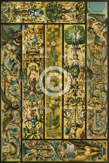French Renaissance Gobelins tapestries, (1898). Creator: Unknown.