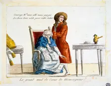 French Revolution 1789: anti-clericalism. Artist: Anon