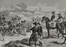 French Revolutionary Wars: Anglo-Russian invasion of Holland (27 August to 19 November 1799), 1879. Creator: J Ansseau