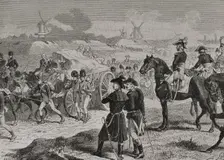 French Revolutionary Wars: Anglo-Russian invasion of Holland (27 August to 19 November 1799), 1879. Creator: J Ansseau
