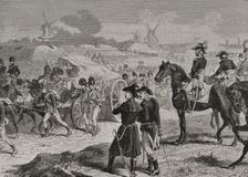 French Revolutionary Wars: Anglo-Russian invasion of Holland (27 August to 19 November 1799), 1879. Creator: J Ansseau