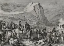 French Revolutionary Wars: Italian campaign - Battle of Rivoli (14 January 1797), 1879. Creator: Launay-Marchand