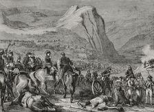 French Revolutionary Wars: Italian campaign - Battle of Rivoli (14 January 1797), 1879. Creator: Launay-Marchand