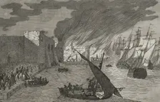 French Revolutionary Wars - Siege of Toulon, 1793 (1851). Creator: Miranda