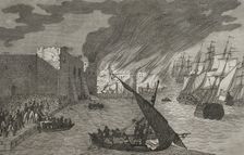 French Revolutionary Wars - Siege of Toulon, 1793 (1851). Creator: Miranda