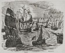 French Revolutionary Wars - Siege of Toulon, 1793 (1851). Creators: Miranda, Chamorro