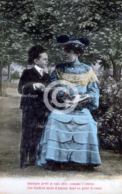 French romantic postcard, c1900. Artist: Unknown