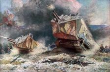 French Tank Assault July 1918, (1926). Artist: Francois Flameng