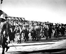 French troops, Tientsin, China, 1900