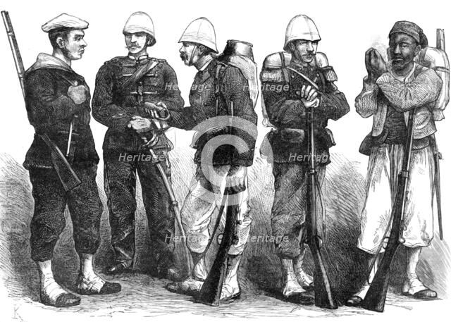 French troops for Tonquin, 1883. Creator: Unknown.