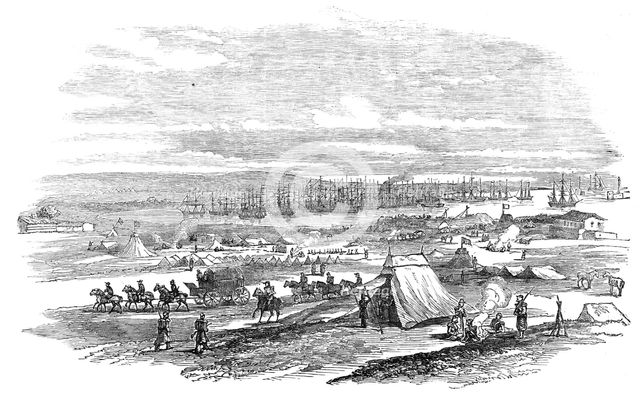 French Troops landing at Cape Chersonese, 1854. Creator: Unknown.