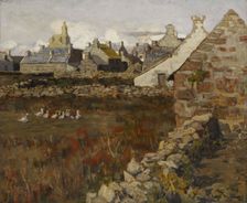 French village, 1901. Creator: André Dauchez