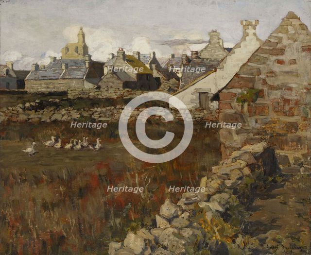 French village, 1901. Creator: André Dauchez.