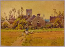 French Village, late 19th-early 20th century. Creator: H. Anthony Dyer