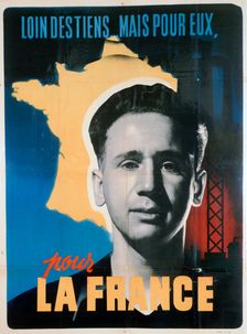 French voluntary work poster, c1942-1944