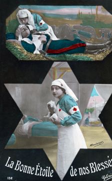 French WWI postcard, 1914-1918