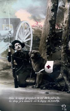 French WWI postcard, 1914-1918