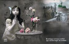 French WWI postcard, 1914-1918