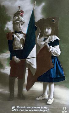 French WWI postcard, 1914-1918